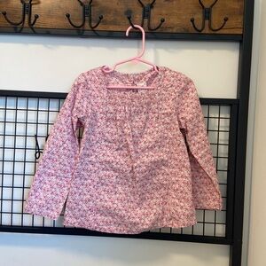 NWOT | vintage Baby GAP girl’s floral blouse‎ — 5 years